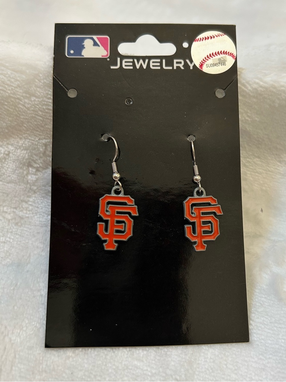 MLB San Francisco Giants Dangle Earrings NWT